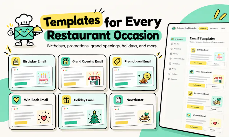 Restaurant Email Marketing screenshot 5