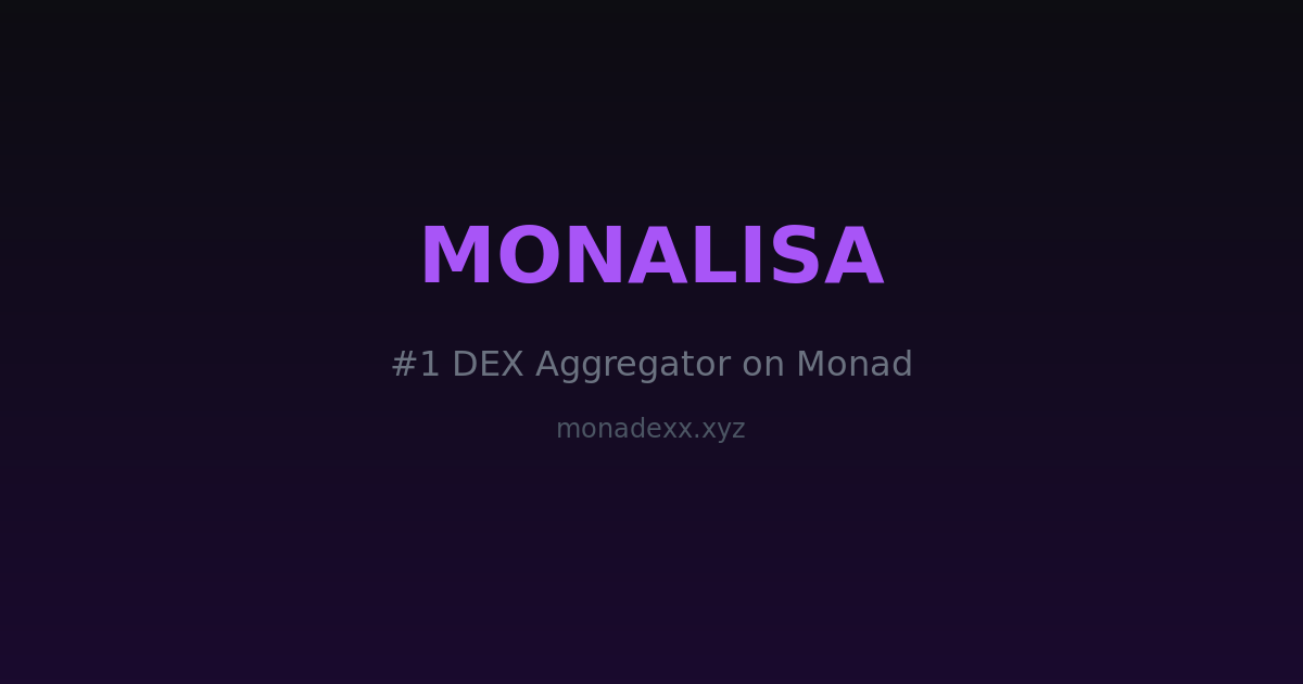 Monalisa DEX Monad gallery image