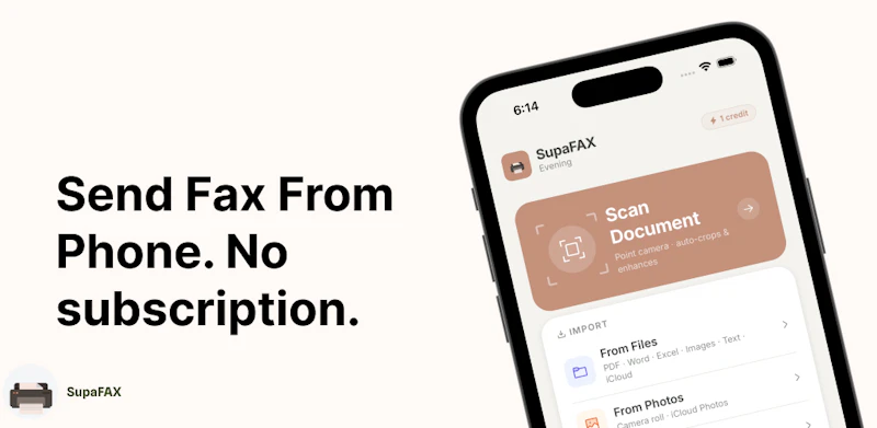 SupaFAX screenshot 2
