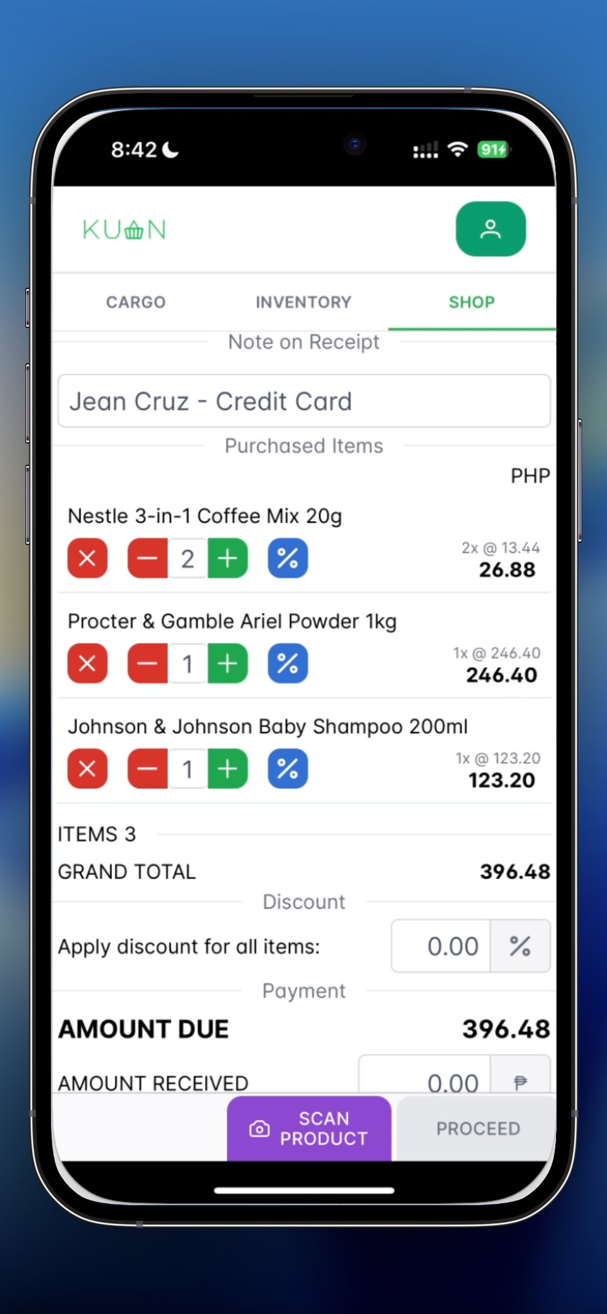 KUAN Store - Inventory and POS gallery image