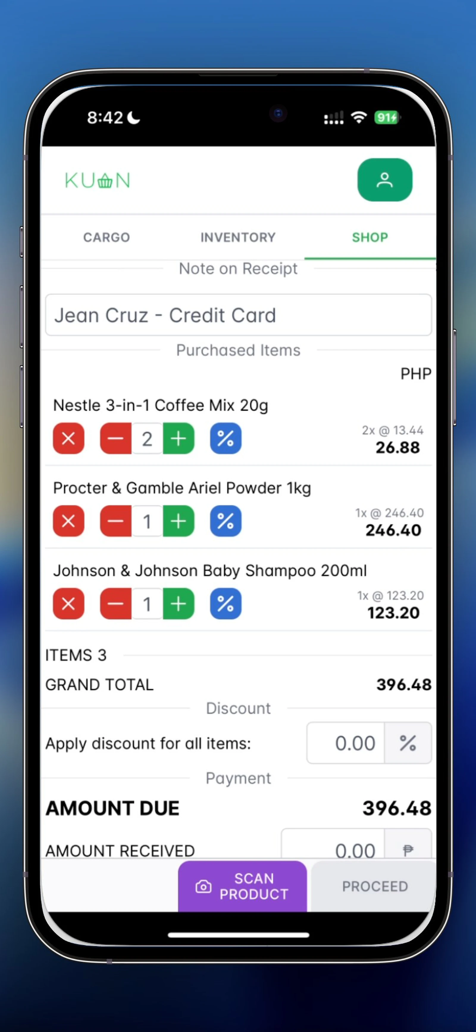 KUAN Store - Inventory and POS screenshot 7