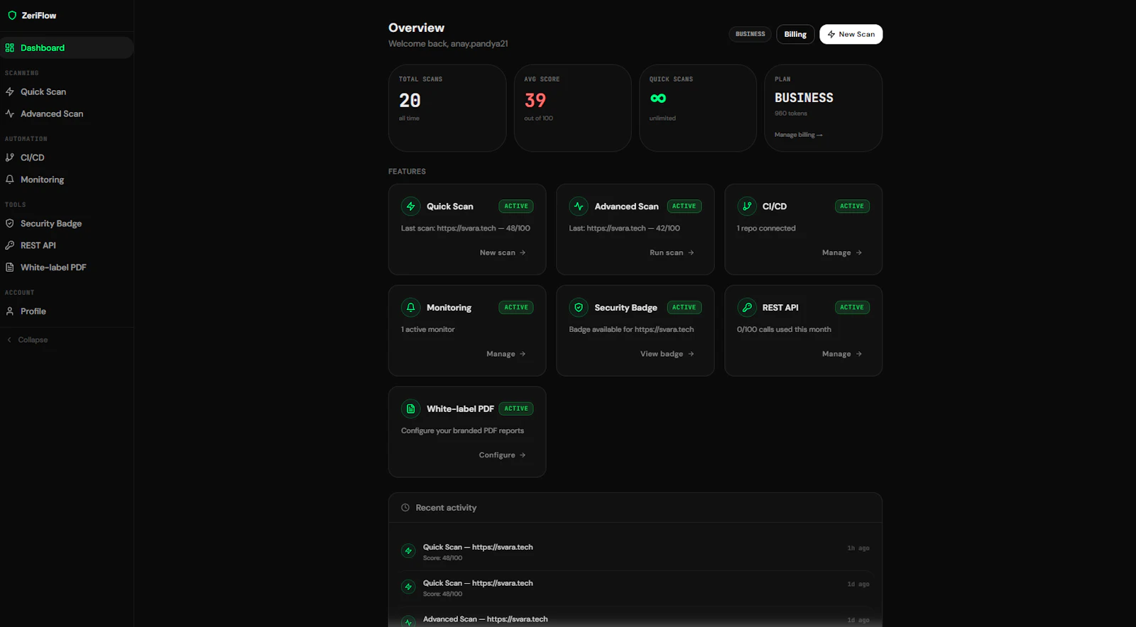 ZeriFlow screenshot 3