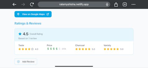 RateMyShisha gallery image