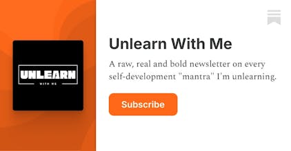 "Unlearn With Me" Newsletter gallery image