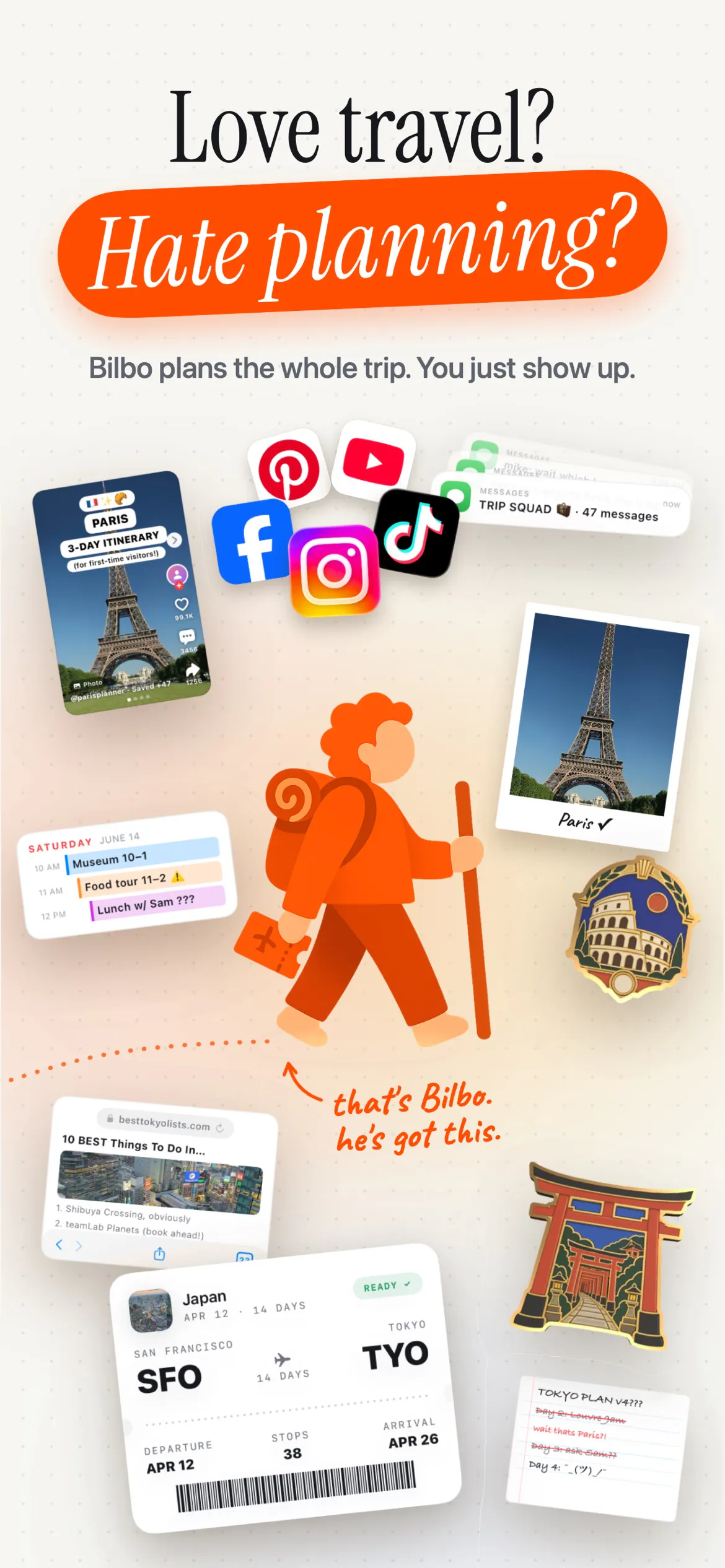 Bilbo: The FREE AI trip planner gallery image