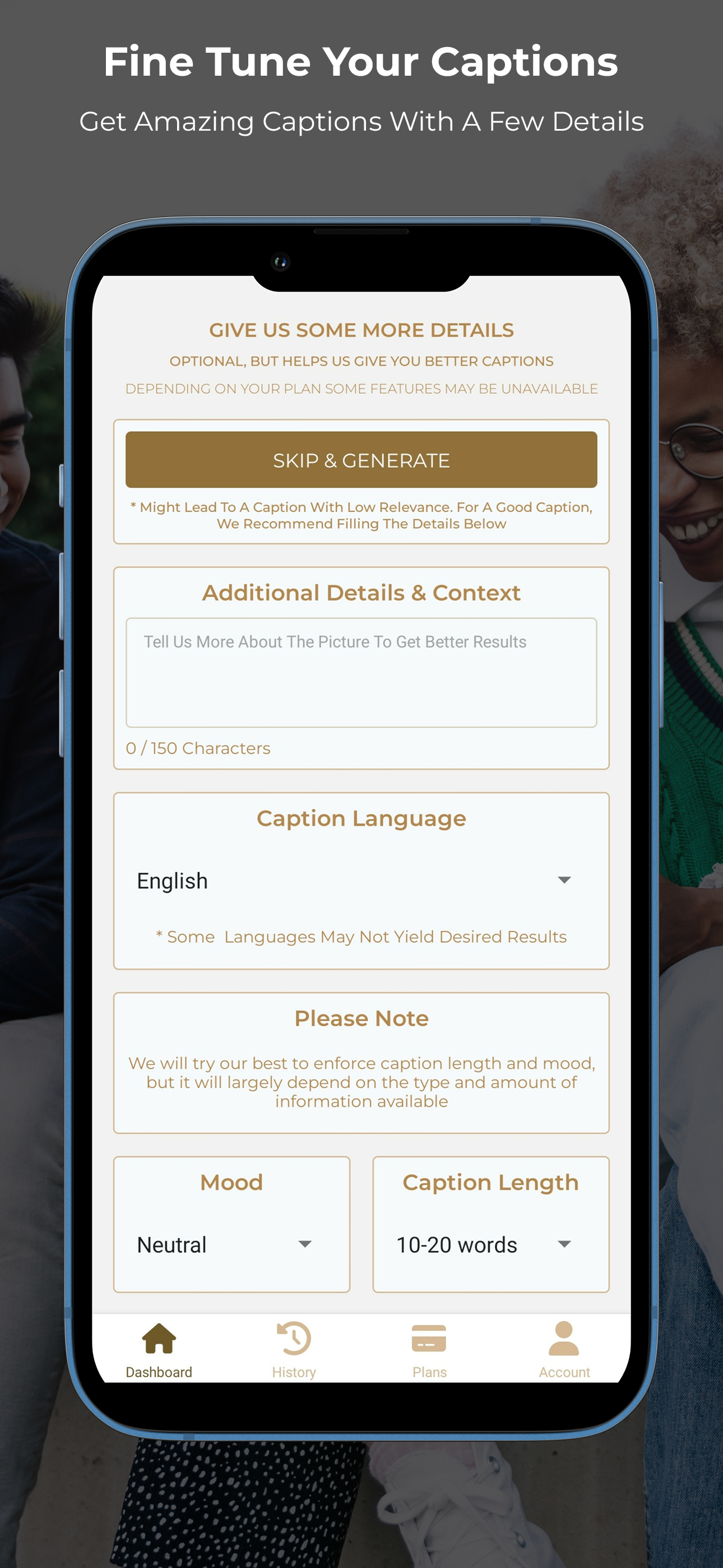 SpotBuzz - Up Your Caption Game With AI - AI generated captions & social media posts for everyone media 4