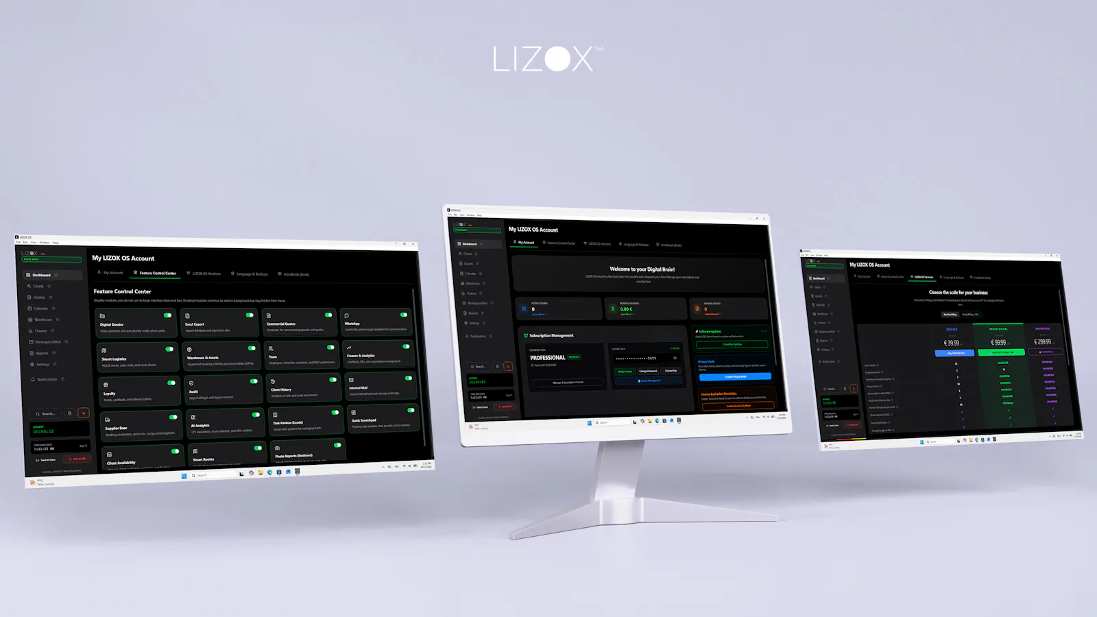 LIZOX OS screenshot 2