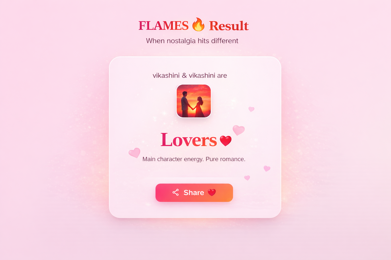 FLAMES - Screenshot 3 showing product features and functionality