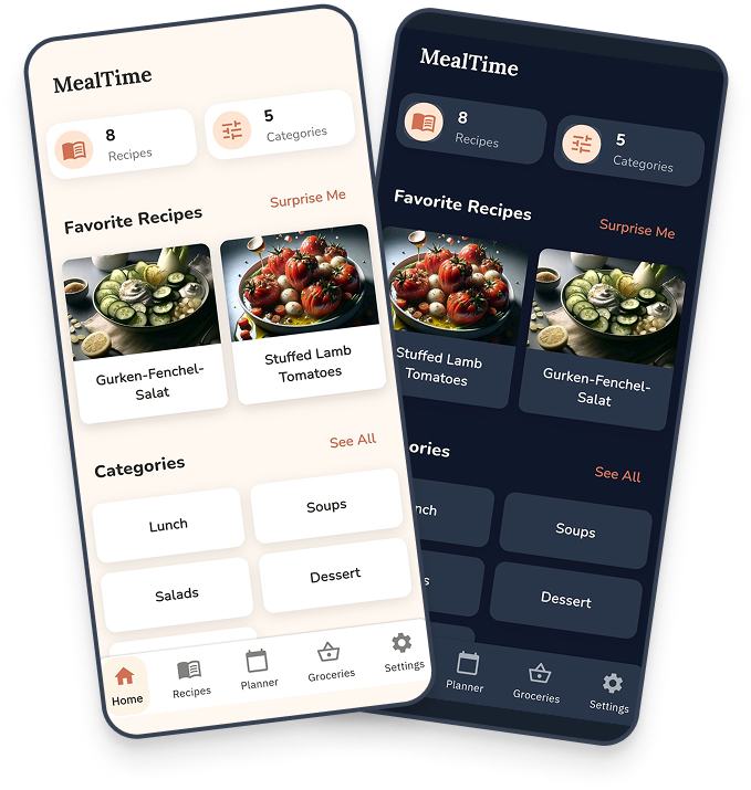 MealTime - Product Hunt launch logo and brand identity