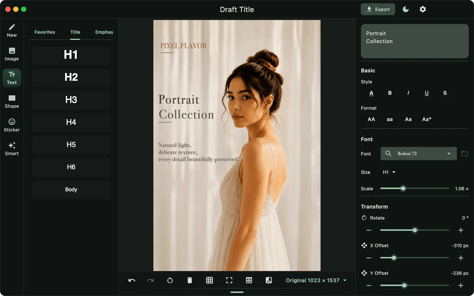 Pixel Flavor — Local Photo Editor screenshot 2