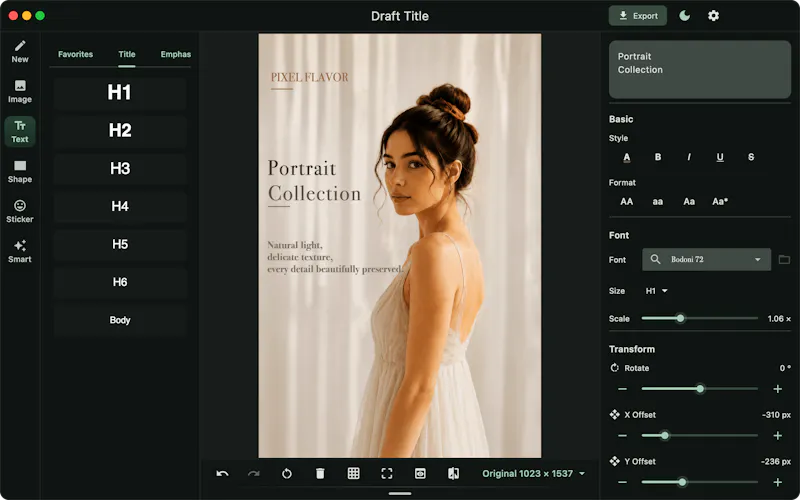 Pixel Flavor — Local Photo Editor screenshot 2