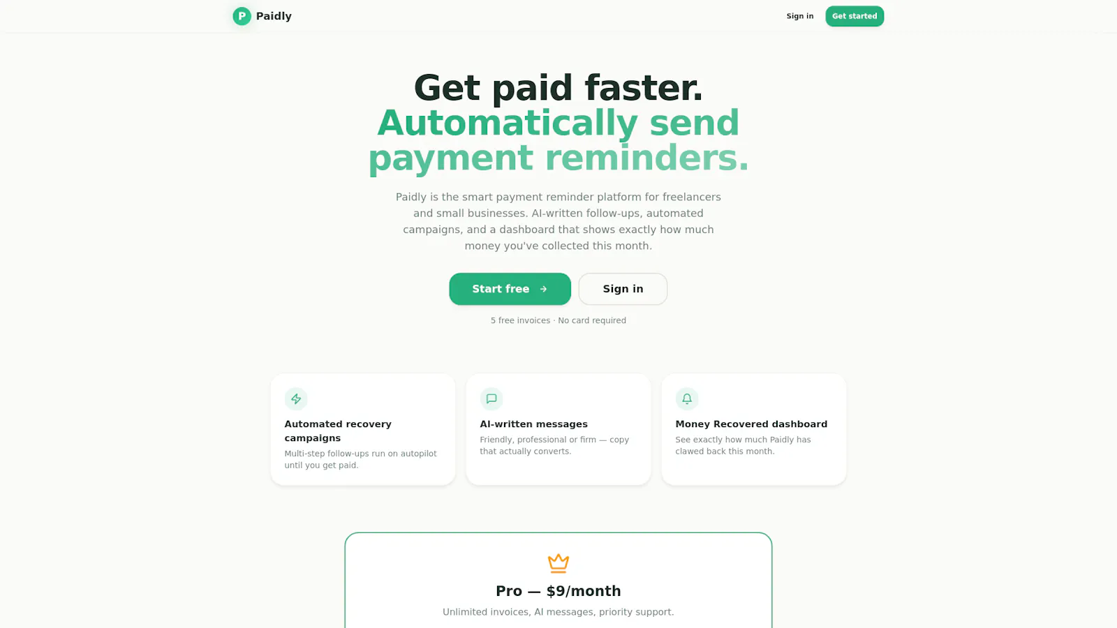 Get Paid Faster screenshot 1