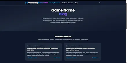Gamertag Generator gallery image