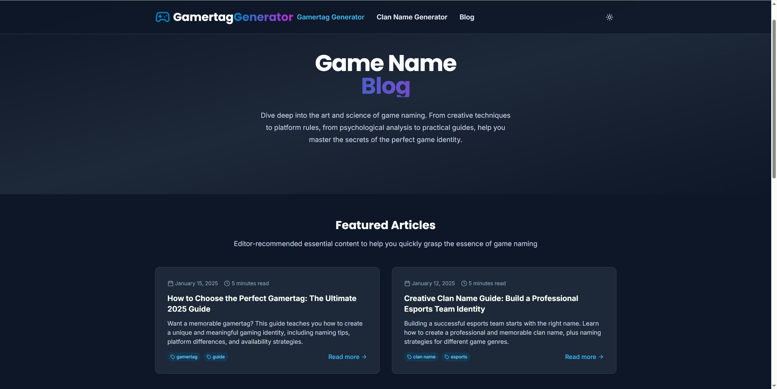 Mídia 3 de Gerador de gamertag - Crie nomes de usuário de jogos exclusivos