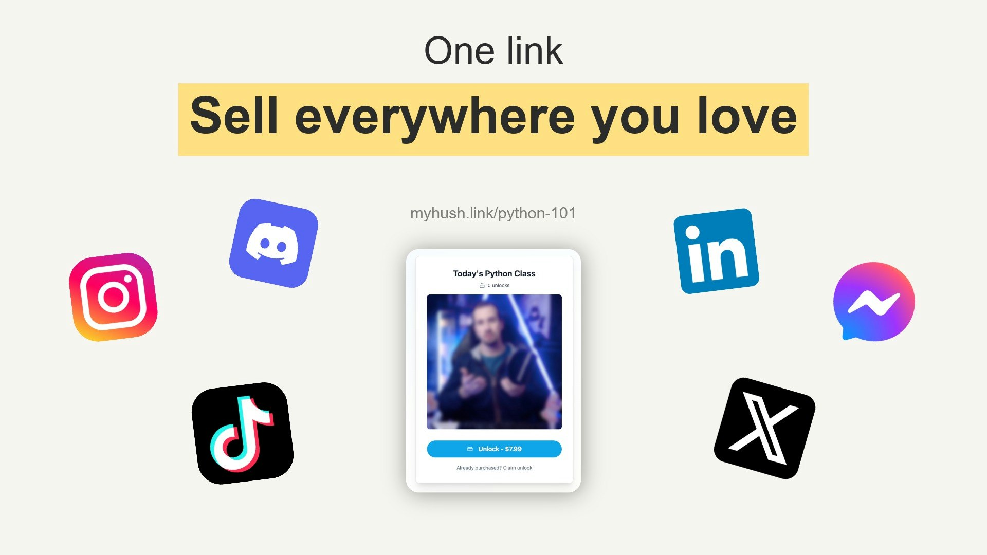 HushLink - Screenshot 3 showing product features and functionality