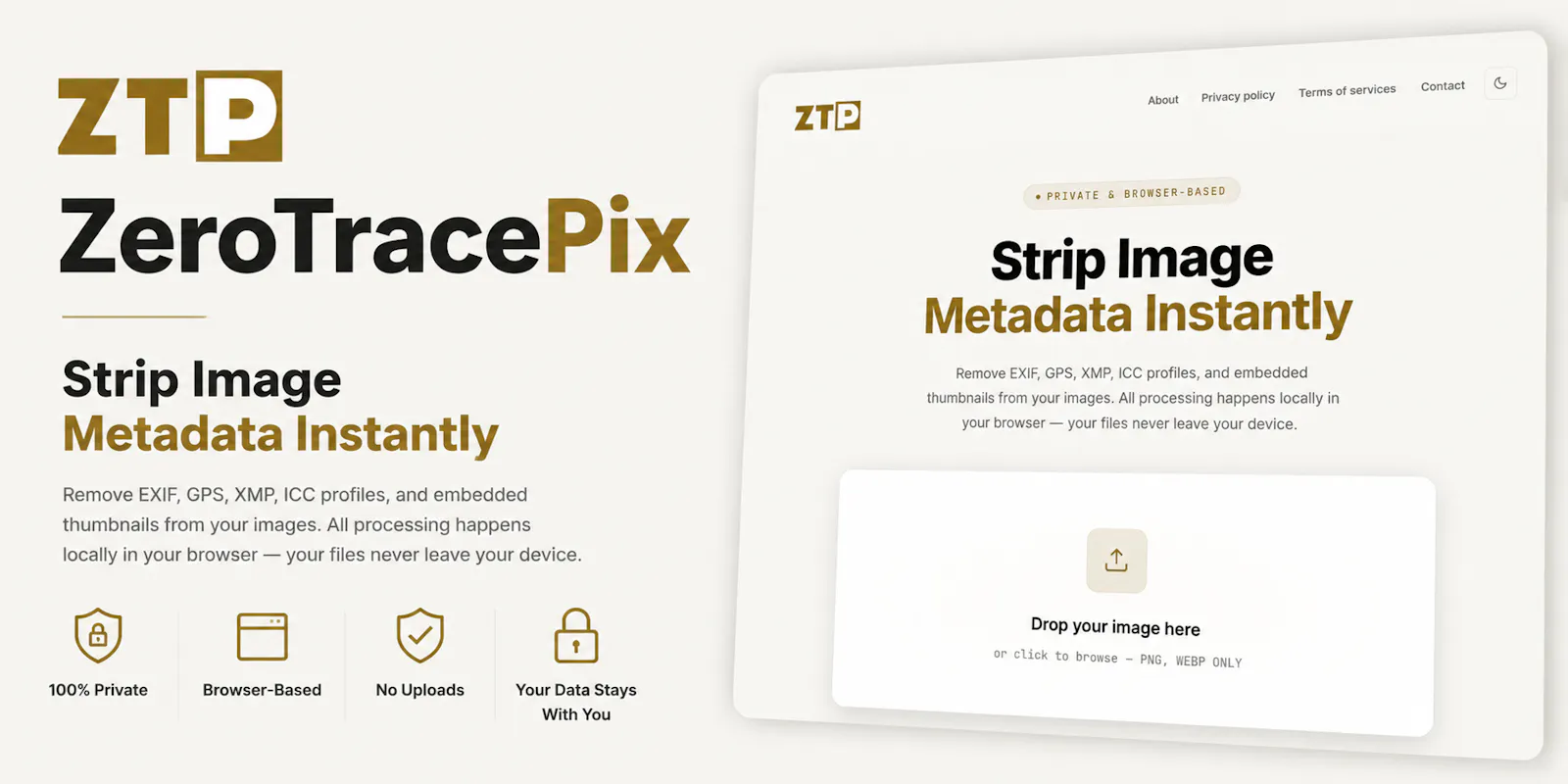 ZeroTracePix  screenshot 1