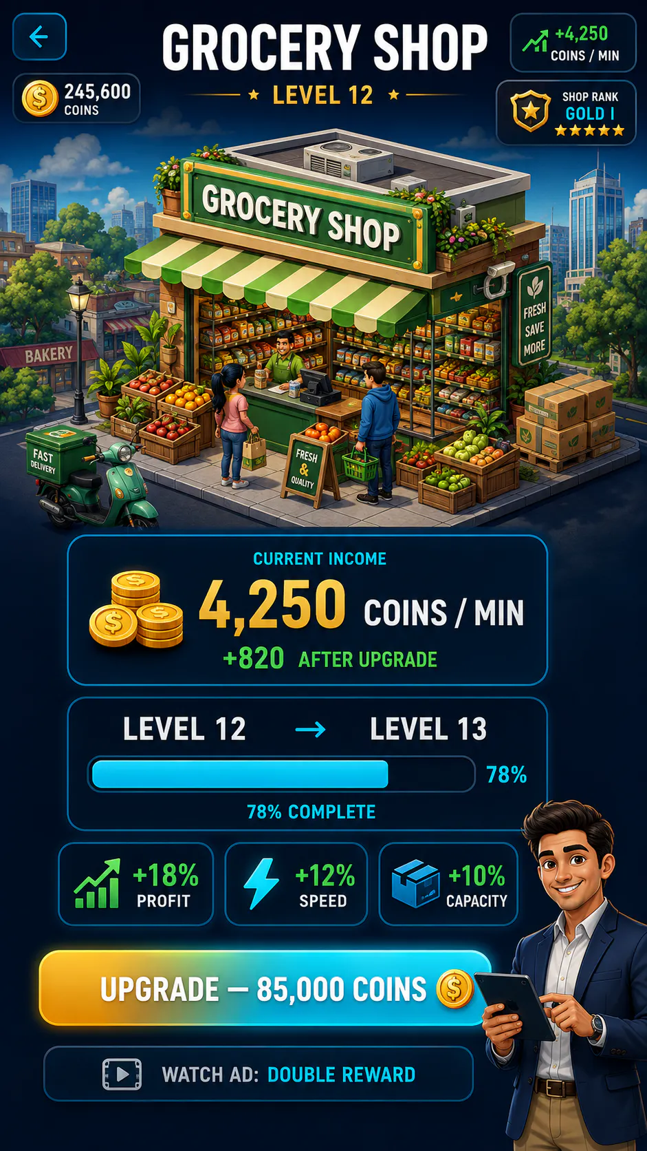 Poor 2 Power: Tycoon Simulator gallery image