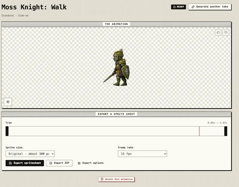 Spritekick screenshot 3