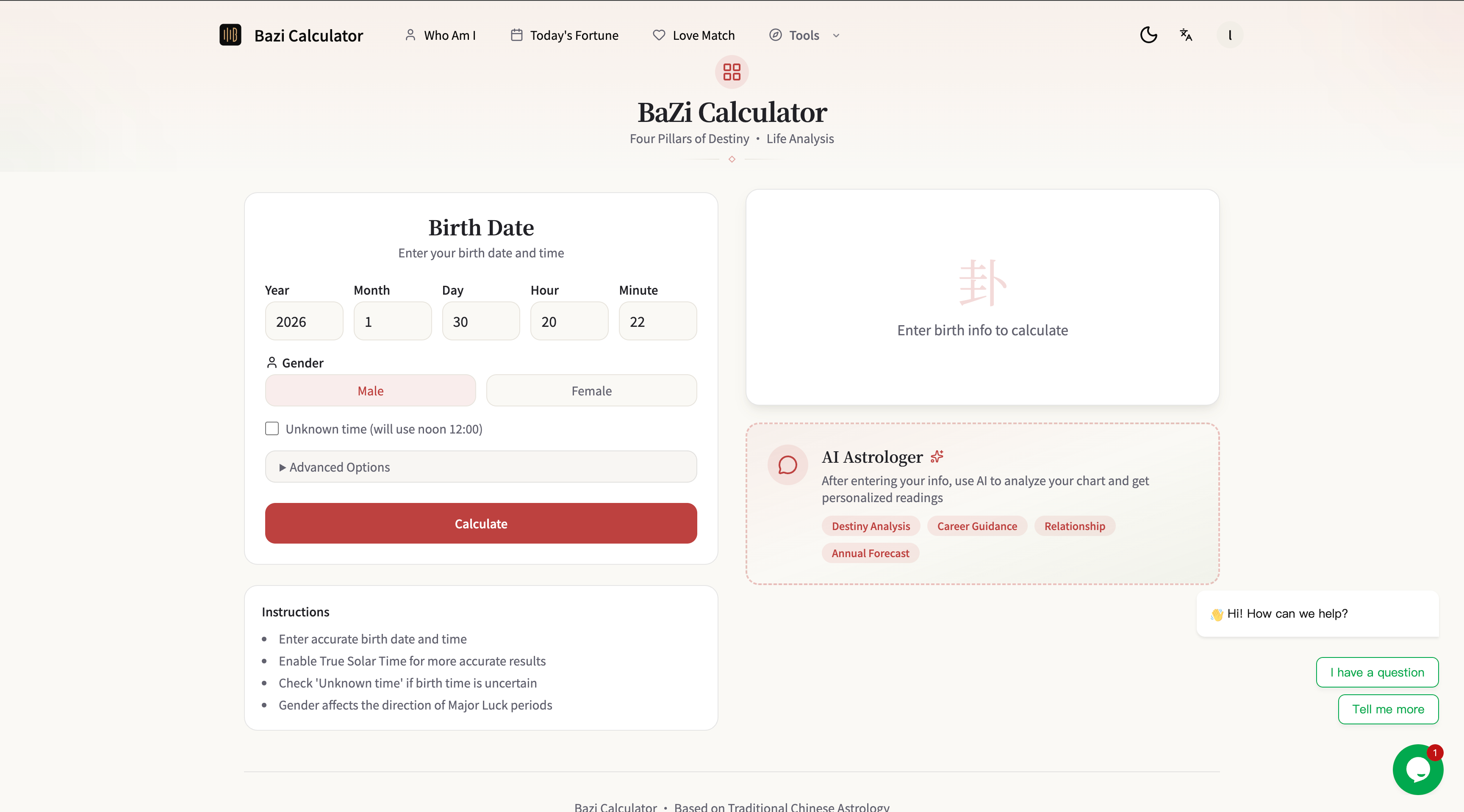 Bazi Calculator gallery image