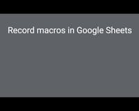Google Sheets media 2