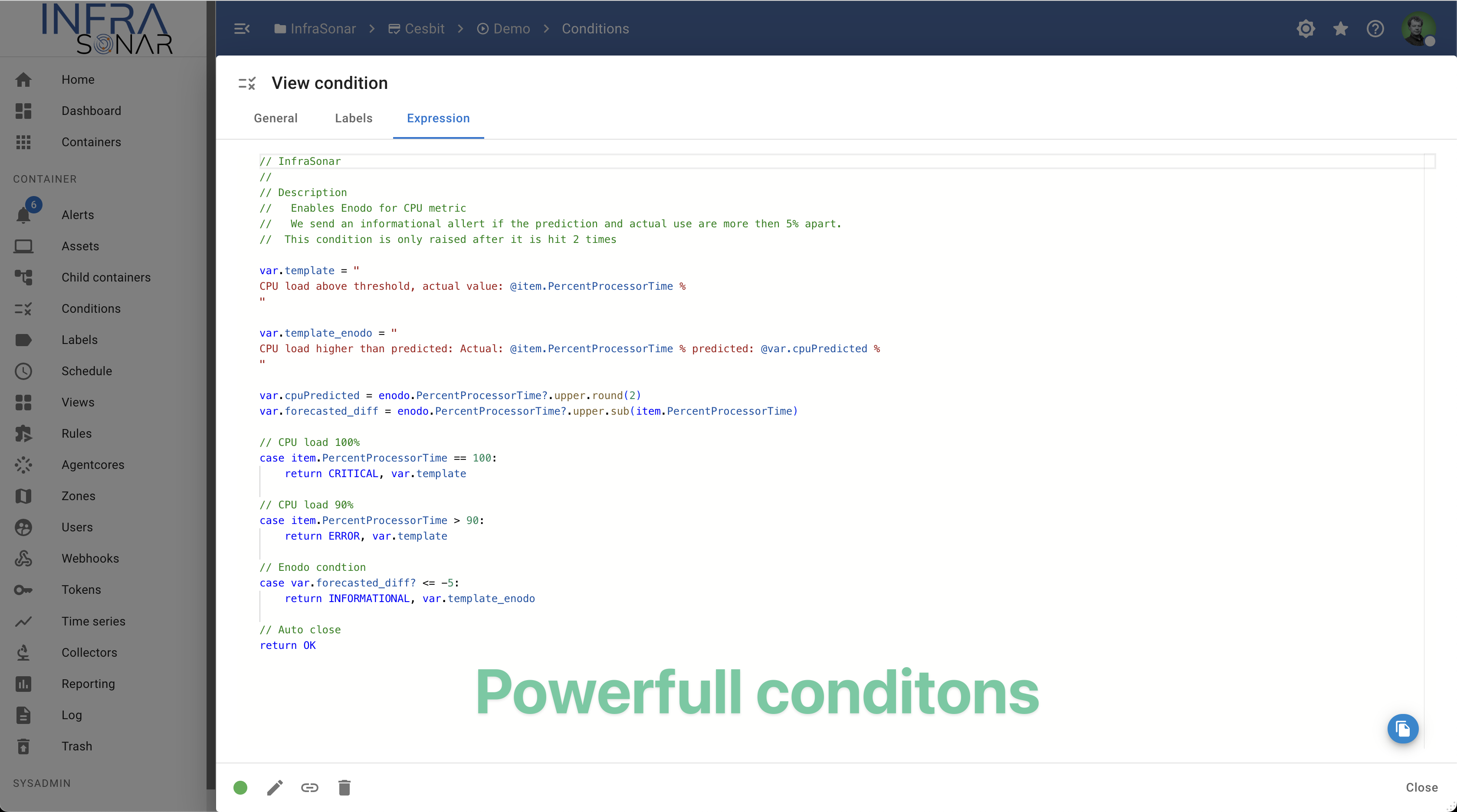Mídia 1 de Infraasonar - Transforme dados do sensor em insights acionáveis