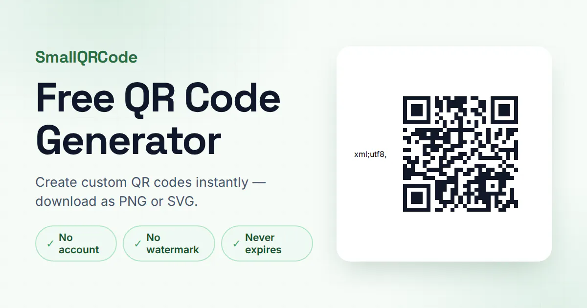 SmallQRCode gallery image
