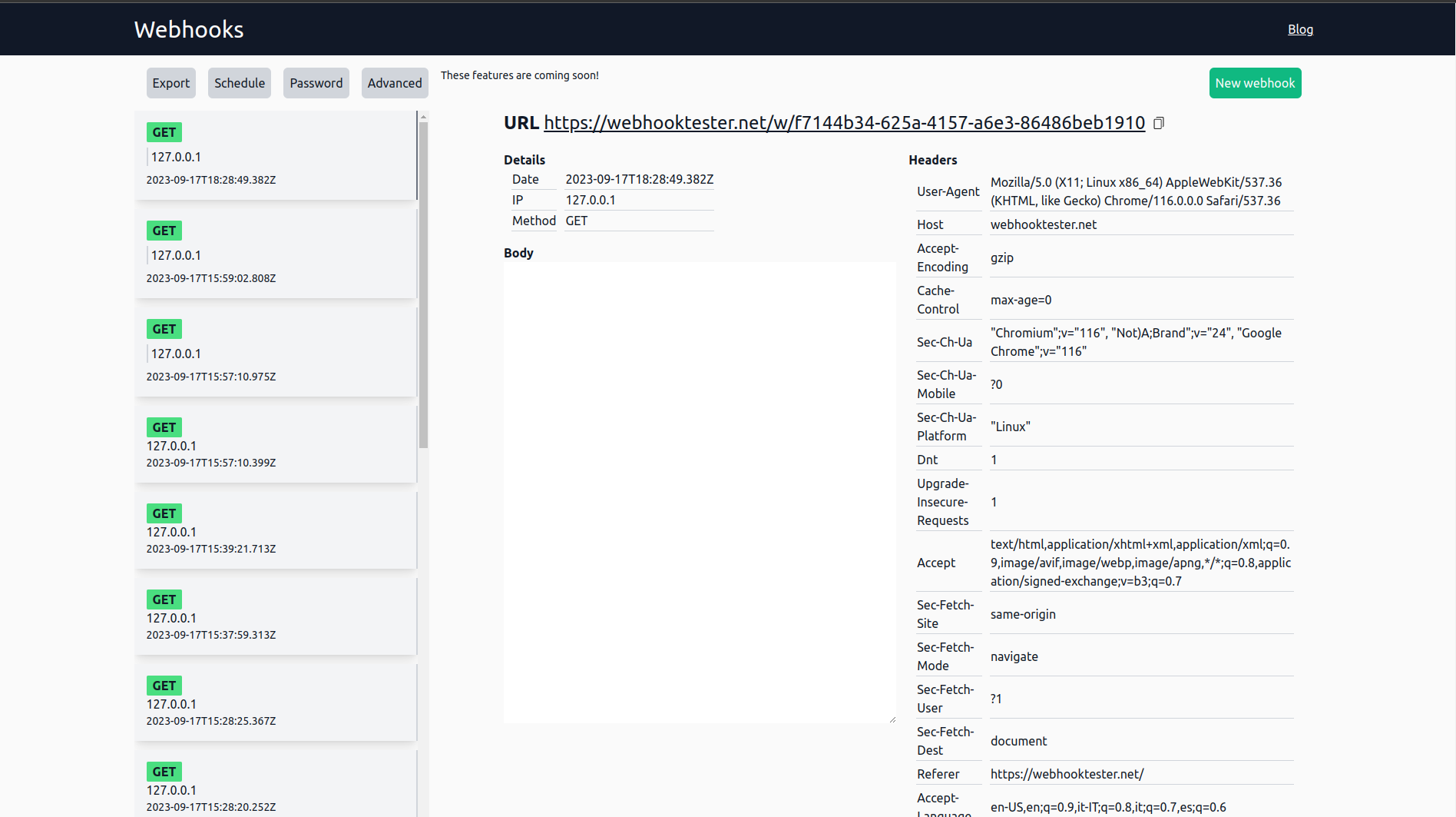WebhookTester.net media 1