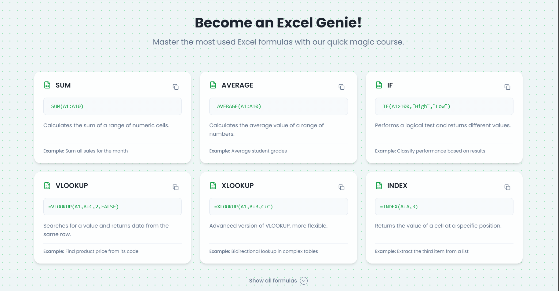 formulaGen gallery image