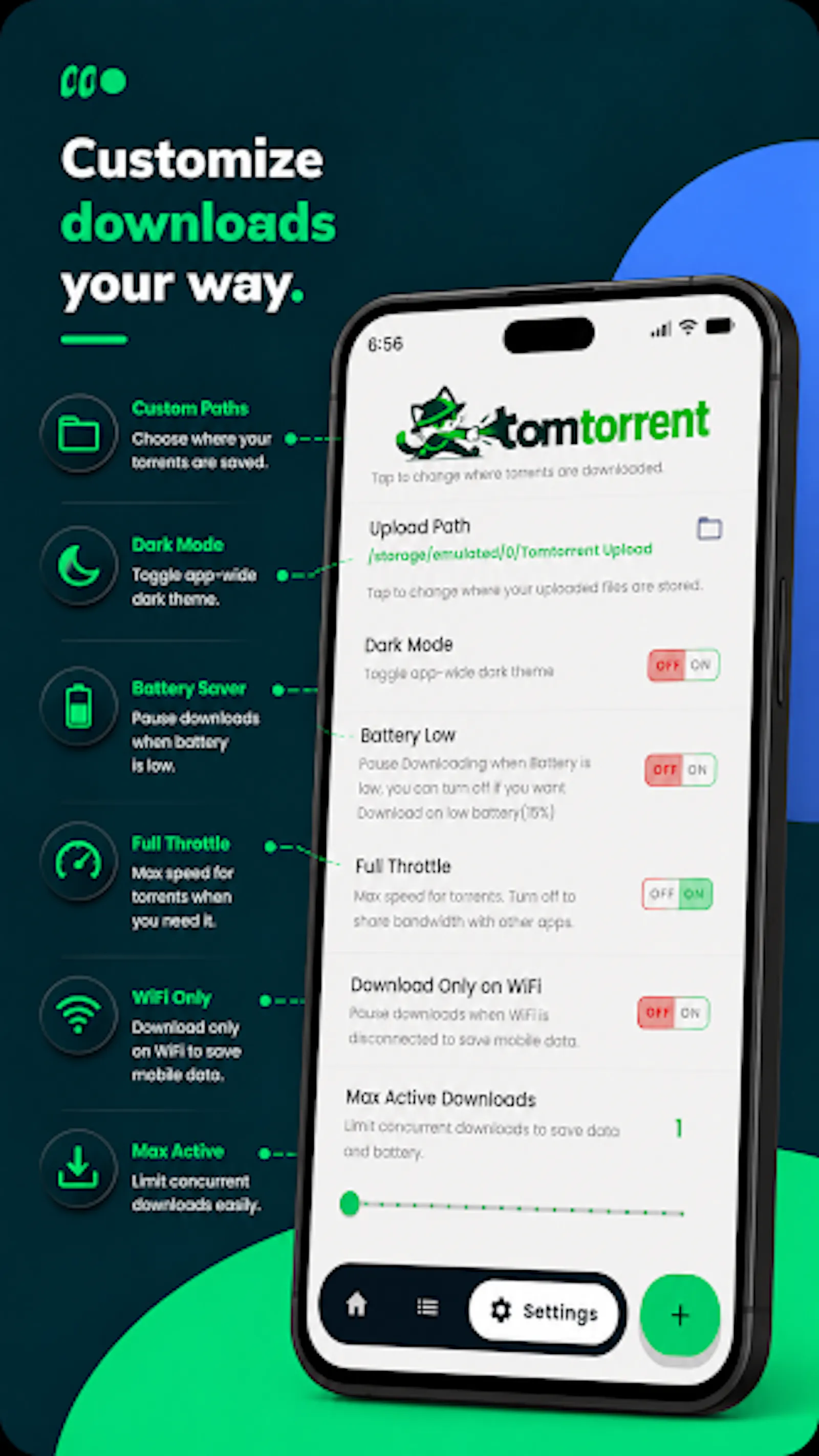 Tomtorrent screenshot 4