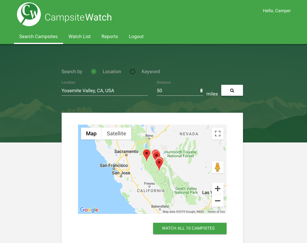 Campsite Watch gallery image