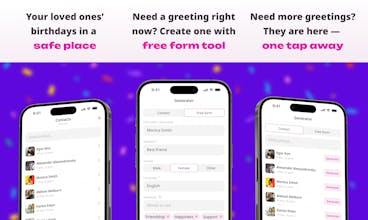 CongAI — personal greeting assistant gallery image