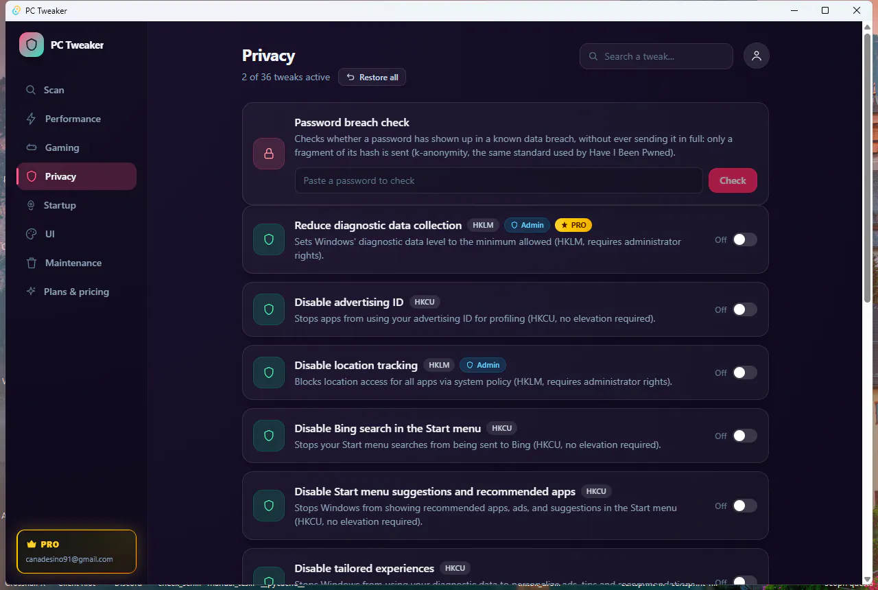 PC Tweaker gallery image
