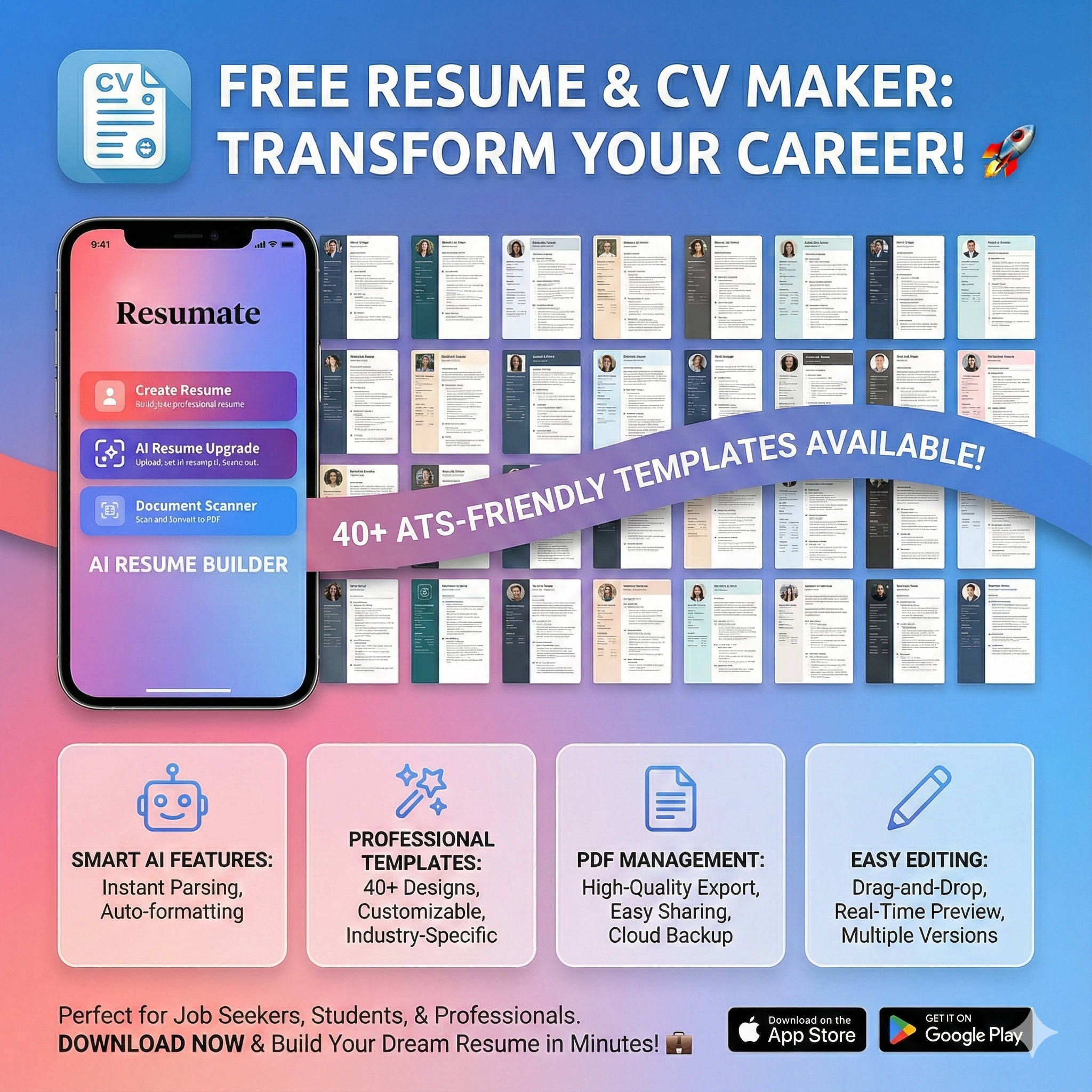 AI Resume Builder & CV Maker gallery image