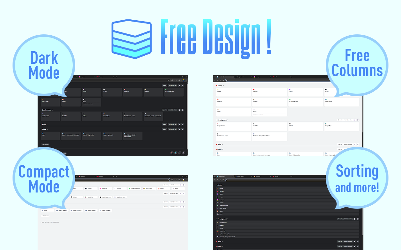 Collection Tab - Screenshot 3 showing product features and functionality