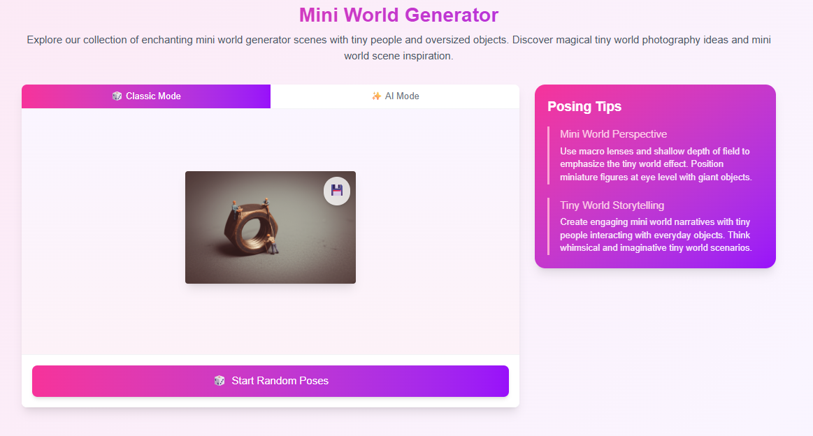 PoseGeni screenshot 1 PoseGeni screenshot 1
