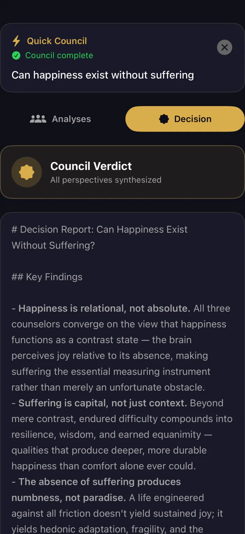 Council AI screenshot 5