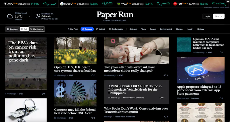 Paper Run screenshot 2