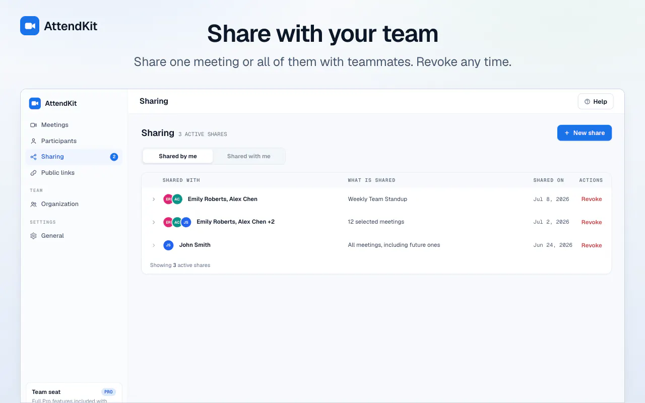 AttendKit screenshot 4
