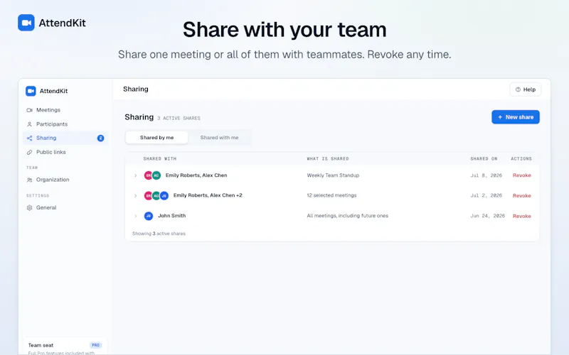 AttendKit screenshot 4