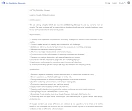 Job Description Generator gallery image