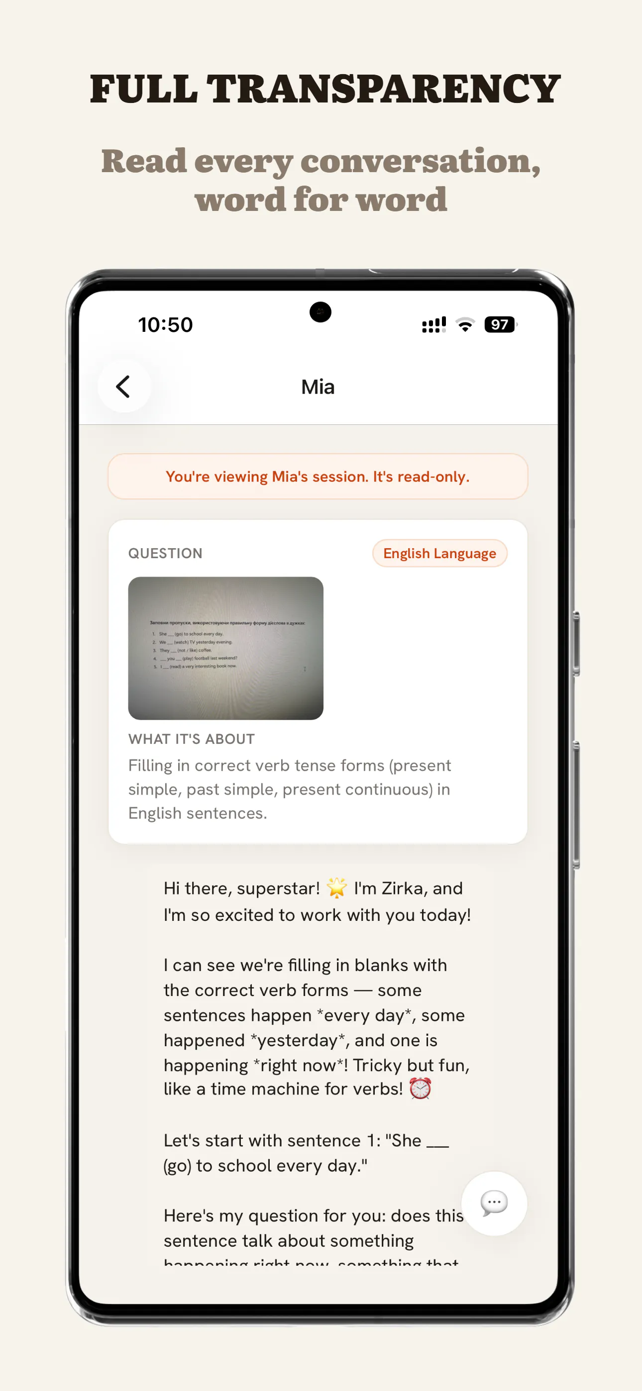 Zirka: AI Tutor for Families gallery image