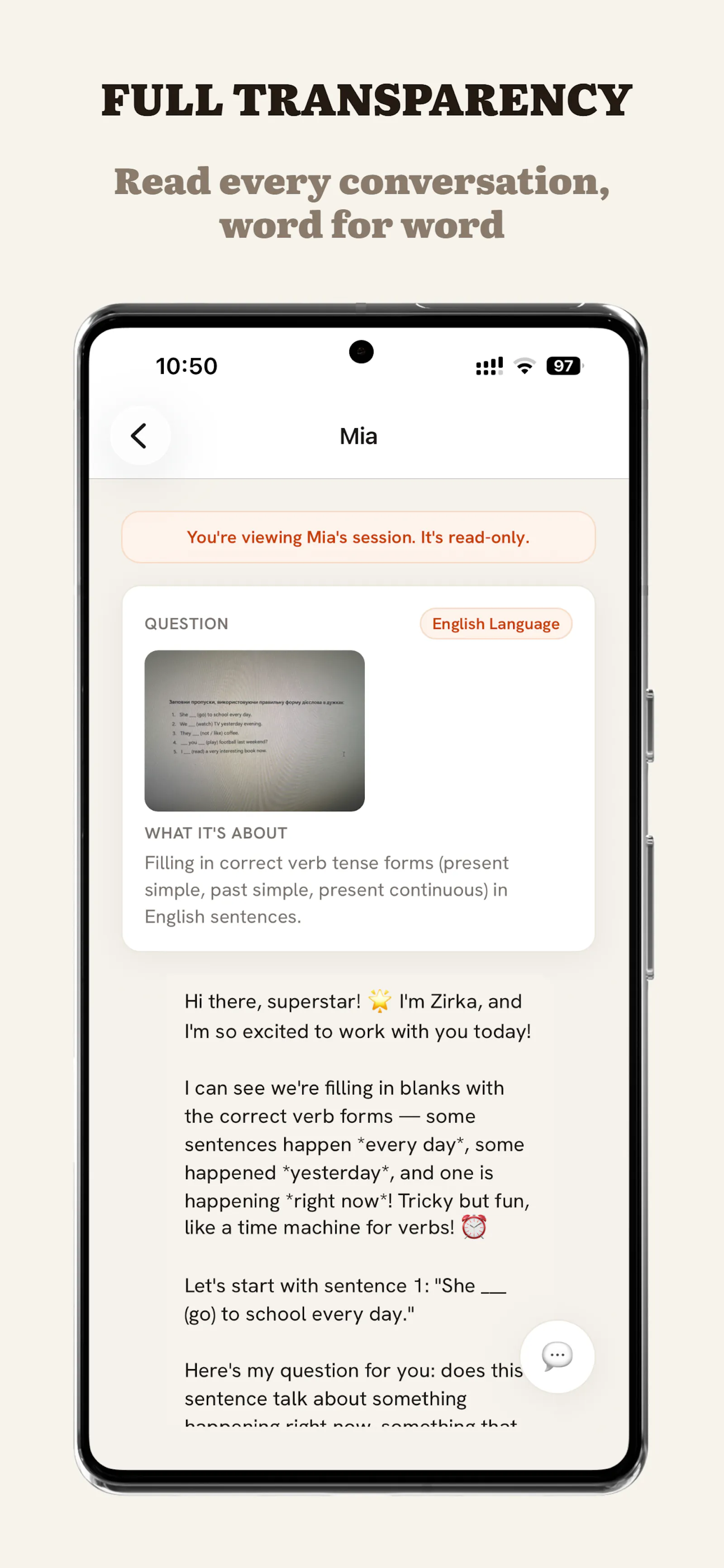 Zirka: AI Tutor for Families screenshot 6