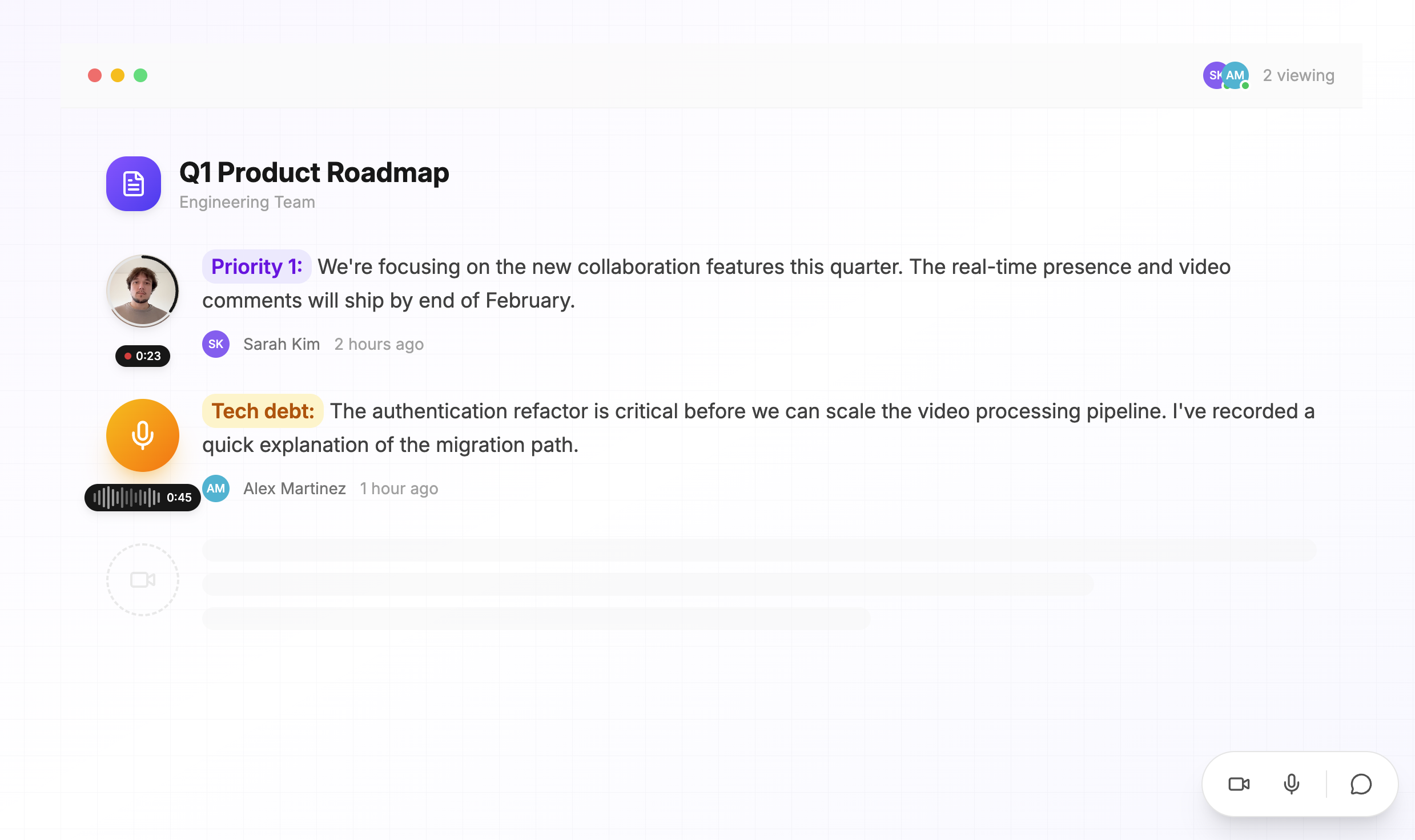 Brifly - Main product screenshot demonstrating key features and user interface