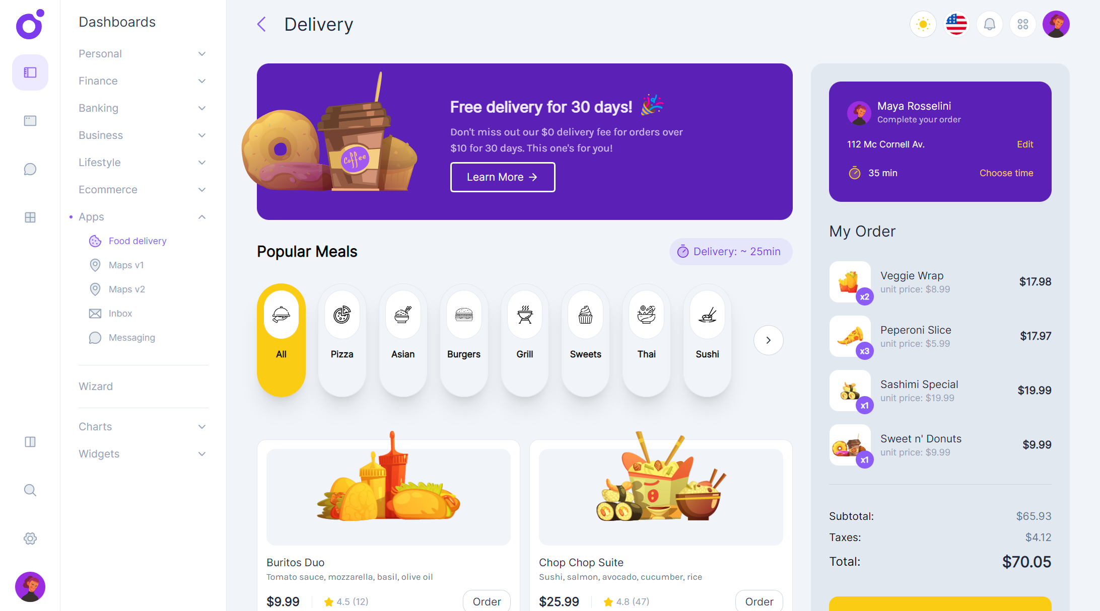 Tairo Dashboard System media 1