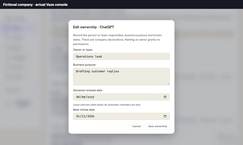 Vaze screenshot 2