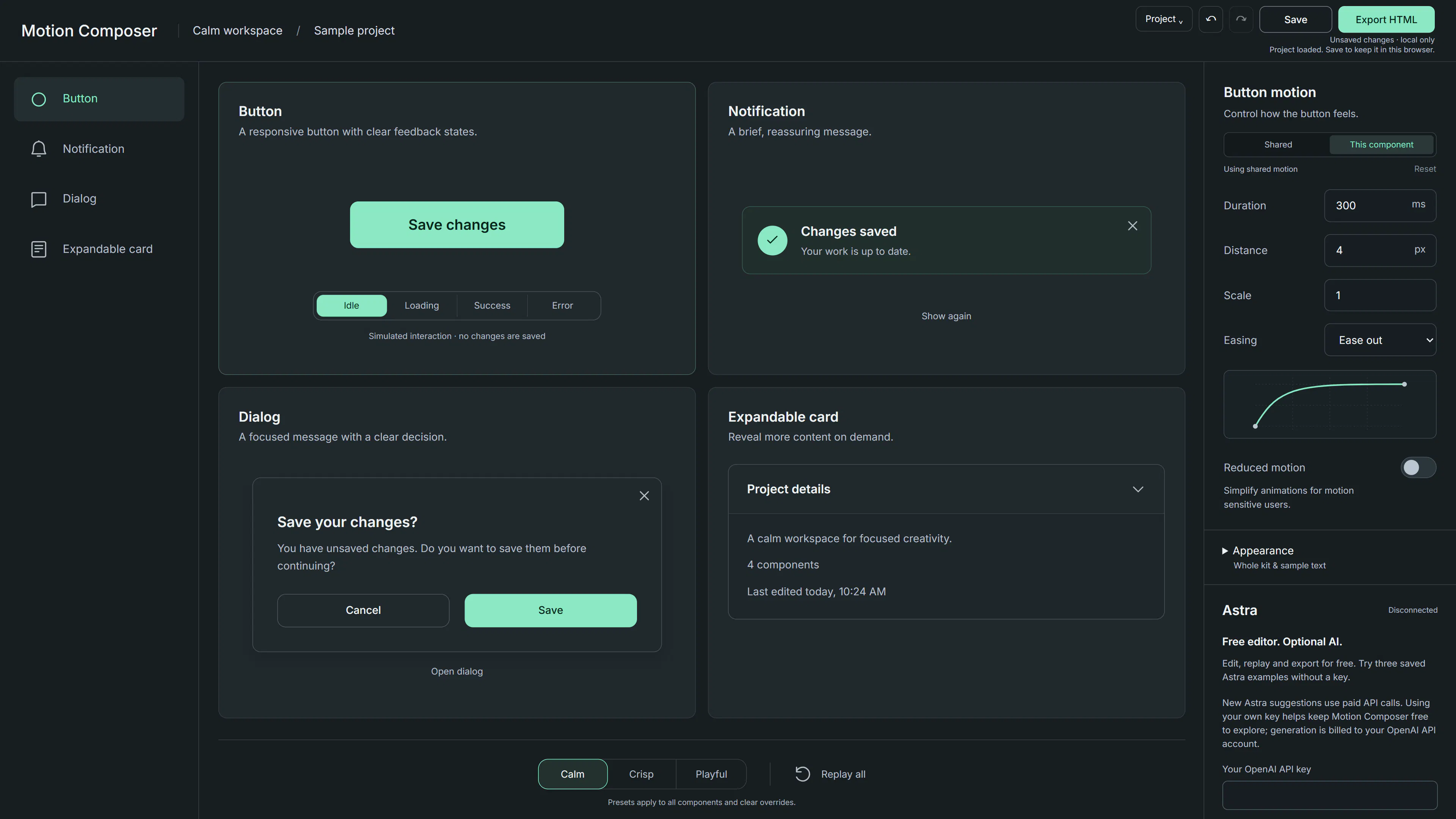 Motion Composer gallery image