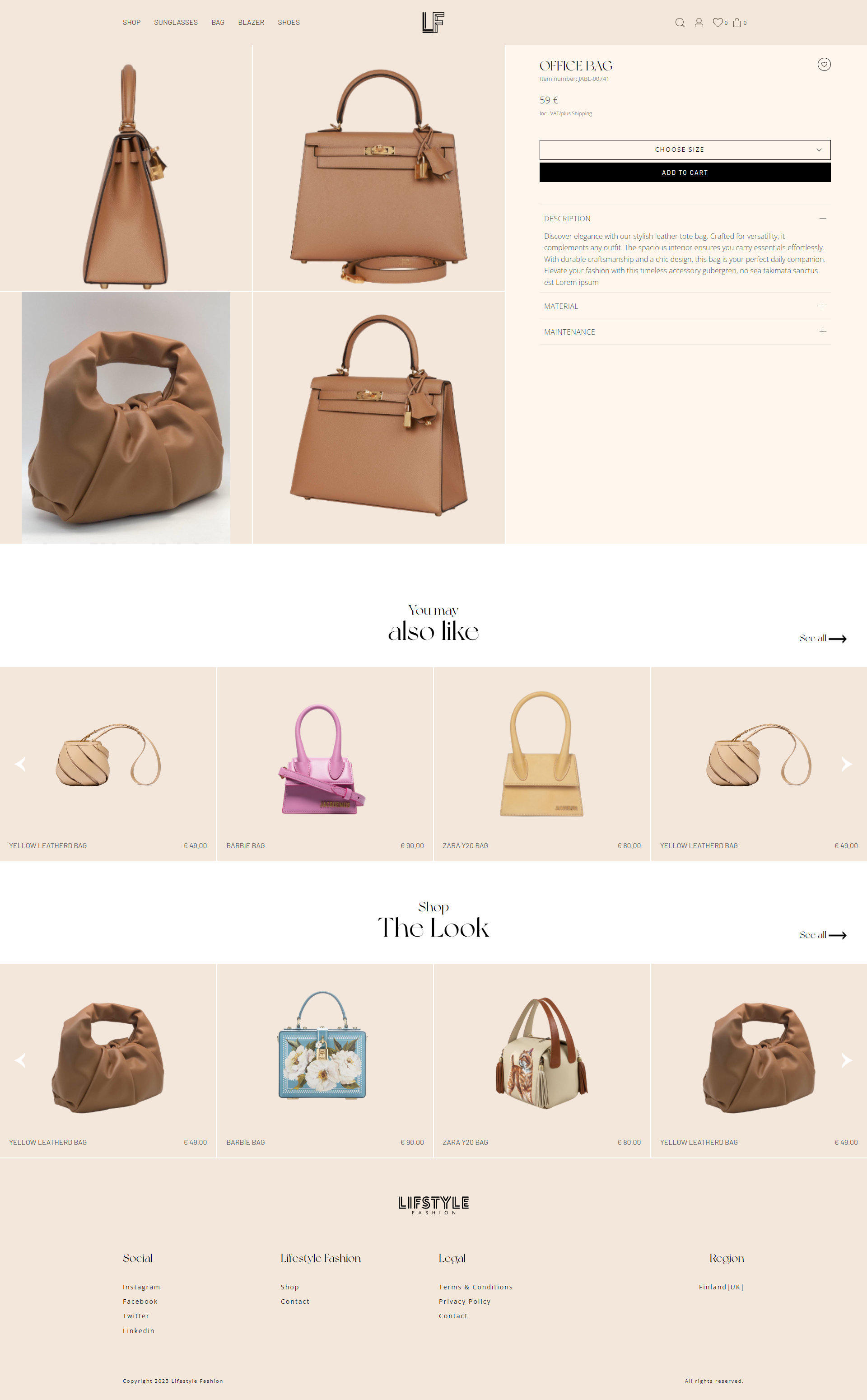 Lifestyle Ecommerce web Template next.js media 13