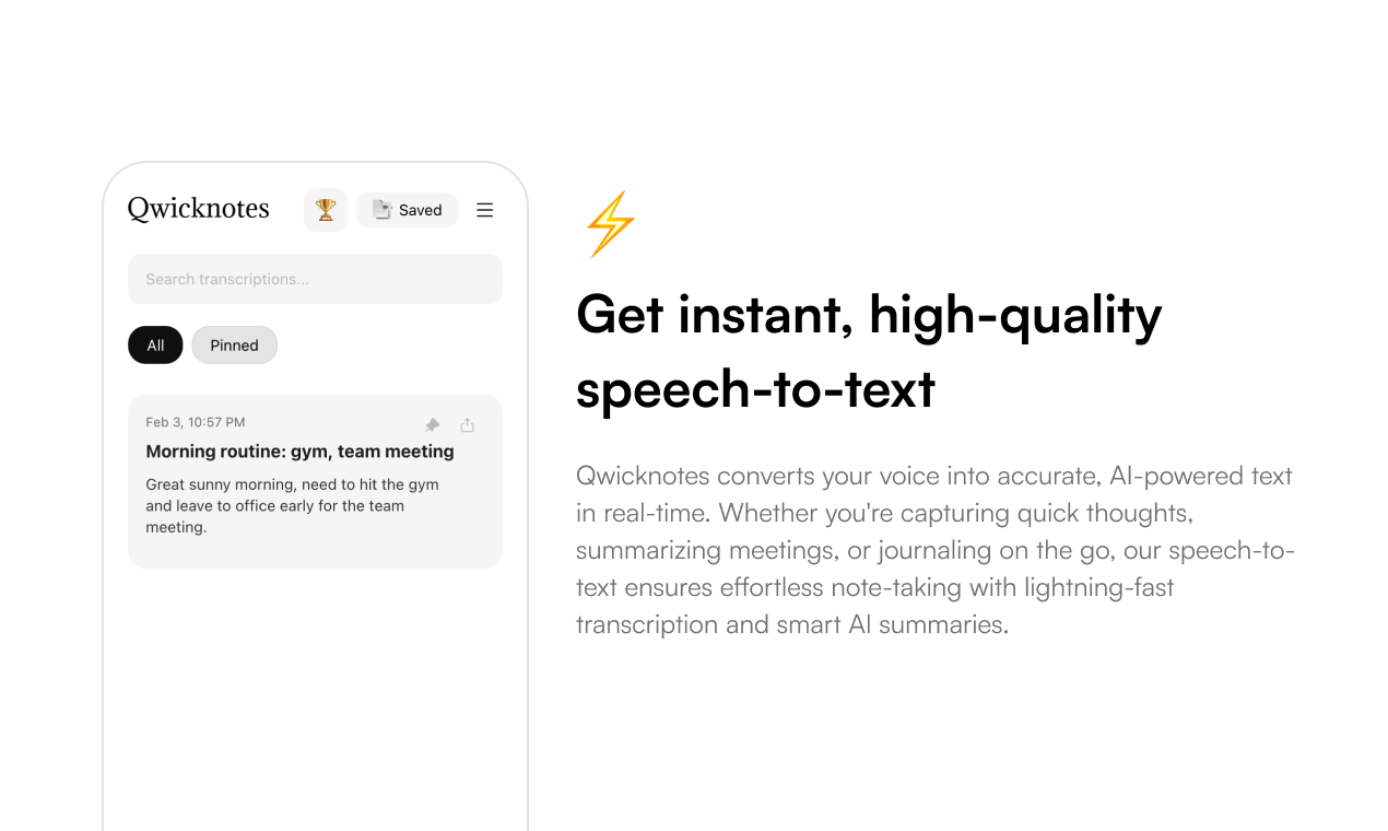 Qwicknotes gallery image