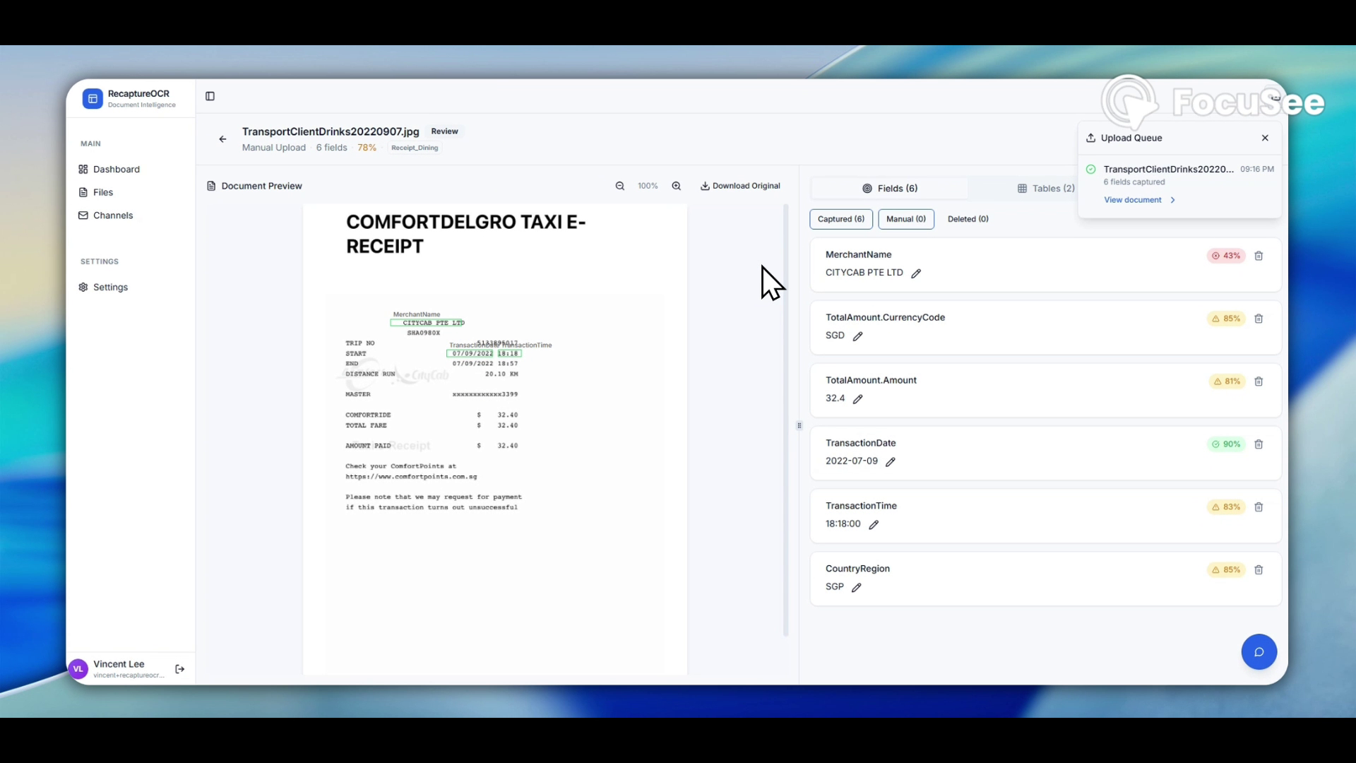 Document OCR with Human-in-the-loop gallery image
