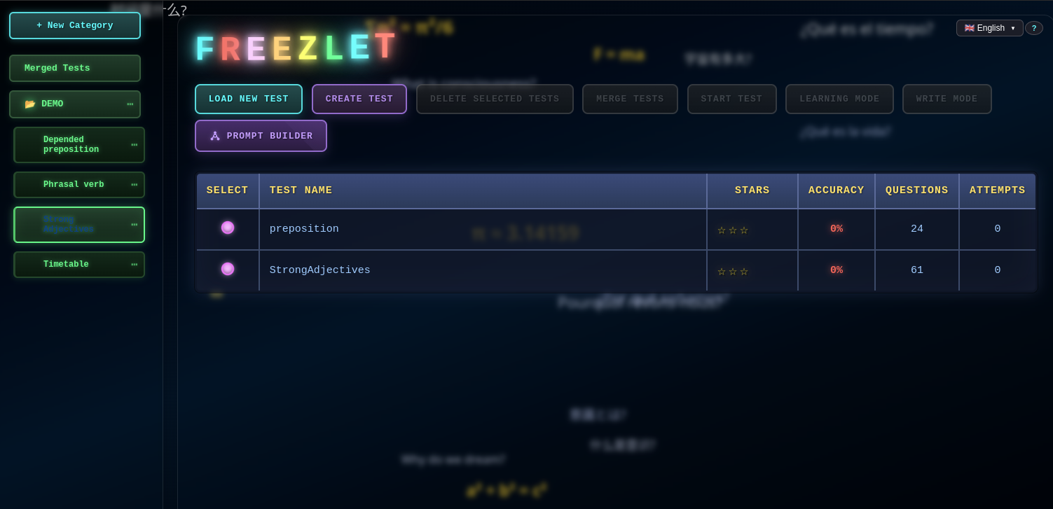 FREEZLET - Product Hunt launch logo and brand identity